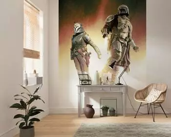 Komar Star Wars The Mandalorian Flight Fototapete Vlies 200x250cm (DX4-177)