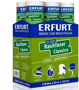 Erfurt Classico 20 x 0,53 m weiß (6 Rollen)