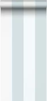 Sanders & Sanders Tapete Streifen Hellblau und Weiß 53 cm x 10.05 m