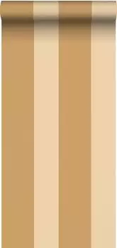 Sanders & Sanders Tapete Streifen Dunkelgelb und Gelb 53 cm x 10.05 m
