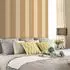 Sanders & Sanders Tapete Streifen Dunkelgelb und Gelb 53 cm x 10.05 m
