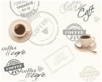 A.S. Cr&eacute;ation Schaumtapete "Il Decoro Kaffee" Motiv gemustert mehrfarbig