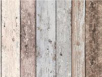 living walls Vliestapete "Best of Wood`n Stone 2nd Edition" Holz gestreift 