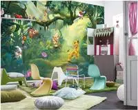 Komar Fototapete "Lion King Jungle - Gr&ouml;&szlig;e 368 x 254 cm" bedruckt glatt
