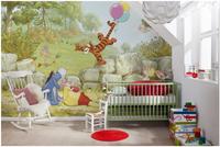 Komar Fototapete "Winnie the Pooh Ballooning - Gr&ouml;&szlig;e 368 x 254 cm" bedruckt glatt