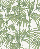 Boutique Vliestapete "Honolulu Palm Green" aufgesch&auml;umt Honolulu Gr&uuml;n...