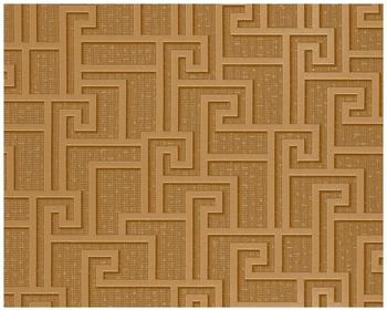 Versace Greek braun gelb metallic (962361)