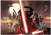Komar Fototapete "STAR WARS EP7 Collage - Gr&ouml;&szlig;e 368 x 254 cm" bedruckt glatt