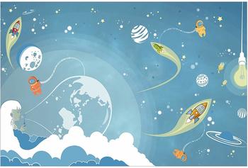 Apalis Buntes Weltraumtreiben 2,9 x 4,32m (94745-4)