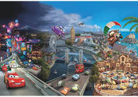 Komar Fototapete "Cars World - Gr&ouml;&szlig;e 368 x 254 cm" bedruckt glatt Kinderzimmer