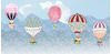 Komar Vliestapete »Happy Balloon«, 500x250 cm (Breite x Höhe), Vliestapete, 100 cm