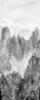 Komar Vliestapete »Peaks Panel«, 100x250 cm (Breite x Höhe), Vliestapete, 100 cm