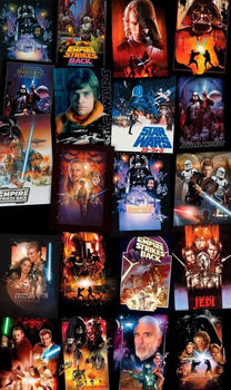 Komar Star Wars Posters Collage 120 x 200 cm