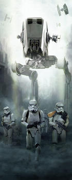Komar Star Wars Imperial Forces 100 x 250 cm