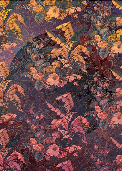 Komar Orient Violet 200 x 270 cm