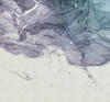 Komar Vliestapete »Ink Blue Fluid«, 300x280 cm (Breite x Höhe), Vliestapete, 100