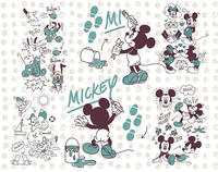 Komar Vliestapete "Digitaldruck Vlies - Mickey and Friends - Gr&ouml;&szlig;e 350 x 280 cm"