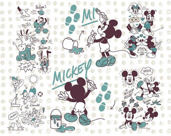 Komar Mickey and Friends 400 x 280 cm
