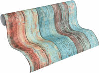 living walls Vliestapete "Best of Wood`n Stone 2nd Edition" Holz gestreift 