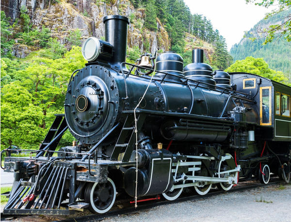 PaperMoon Old Steam Locomotive 350 x 260 cm