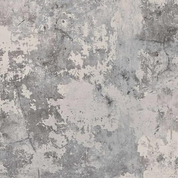Dutch Wallcoverings Wallpaper Damaged Concrete Dark Grey
