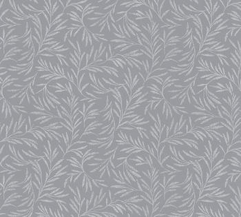 Architects Paper Alpha - glatt, glänzend, botanisch, matt, mit Astmuster, dunkelgrau-silberfarben (82034403)