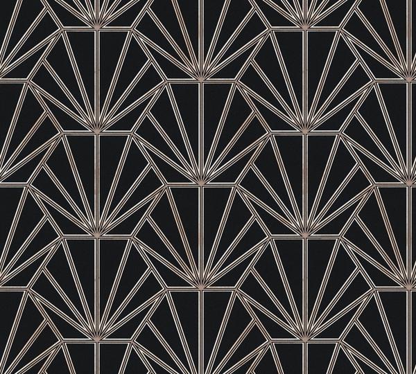 Daniel Hechter grafisch, geometrisch, bronzefarben-schwarz-weiß (76581064)