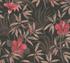 A.S. Creation Cuba floral tropisch mit Blumen braun-rot-schwarz