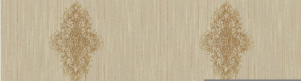 Architects Paper Luxury wallpaper - samtig, Barock, mit Ornamenten, beige-bronzefarben (73889805)
