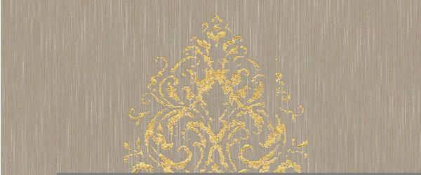 Architects Paper Luxury wallpaper - samtig, Barock, mit Ornamenten, gold-beige (58140215)