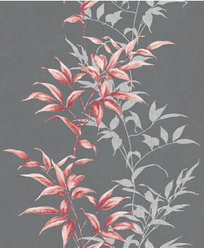 Marburg Tapeten floral, anthrazit (73056240)