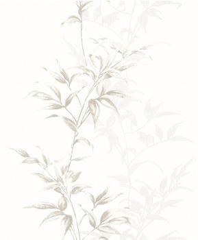 Marburg Tapeten floral, braun-weiß (14101936)