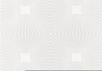 A.S. Creation Expanded Blown Vinyl Ceiling Wallpaper White 6639-17 Sample