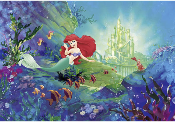 Komar Disney Ariels Castle 368 x 254 cm