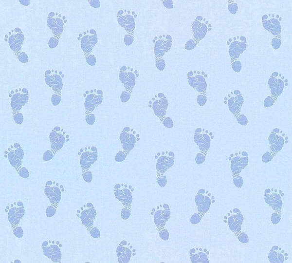 A.S. Creation Little Stars blau 10,05 x 0,53 m (35863-2)
