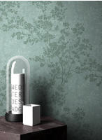 living walls Vliestapete "New Walls Cosy & Relax in Ast Optik" Wald botanisch 