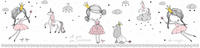 A.S. Cr&eacute;ation Bord&uuml;re "Magic Princess" Motiv abstrakt naturalistisch glatt Tapete