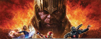 Komar Into Adventure Avengers vs Thanos 4-tlg. 200 x 280 cm (IADX4-073)