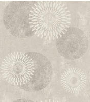 Rasch Vliestapete "Tapetenwechsel II" floral mit Kreisen