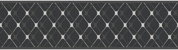 A.S. Creation Only Border Geometrisch schwarz grau 5 m x 17 cm (3842-25)