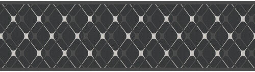 A.S. Creation Only Border Geometrisch schwarz grau 5 m x 17 cm (3842-25)
