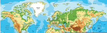 Consalnet Weltkarte 2,08 x 1,46 m (10250)