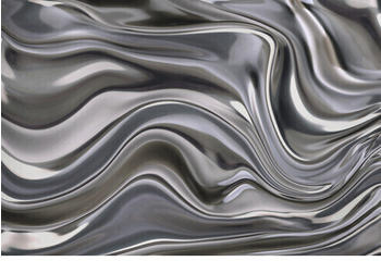 Erismann Elle Decoration 2 Welle silber 8-tlg. 400 x 270 cm (2240-10)