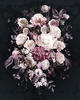 KOMAR Vliestapete "Bouquet Noir" Tapeten 200x250 cm (Breite x Höhe) Gr. B/L: 200 m x