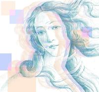 Komar Vliestapete "Digitaldruck Vlies - Venus - Gr&ouml;&szlig;e 300 x 280 cm" bedruckt glatt