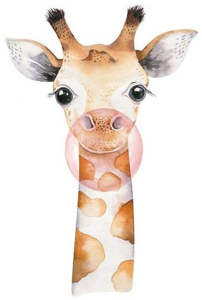 Rasch Bambino XIX Giraffe beige 280 x 150 cm (253306)