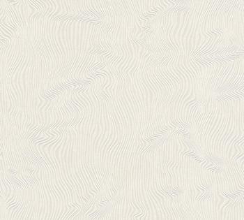 Livingwalls Attractive Liniendesign weiß creme (37761-1)