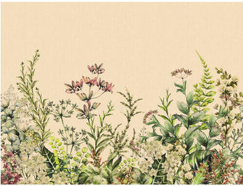 Livingwalls The Wall Blumen und Blätter 7-tlg. 371 x 280 cm (38277-1)