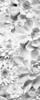 Komar Vliestapete »Shades Black and White Panel«, 100x250 cm (Breite x Höhe),