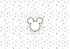 Komar Mickey Heads-Up 200 x 280 cm